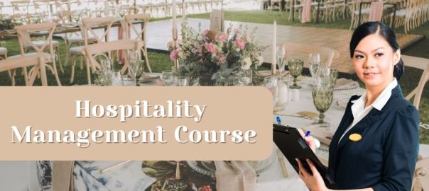 hospitality management course